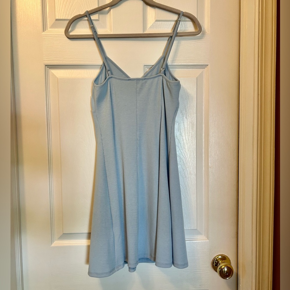 Forever 21 Blue Ribbed Dress BNWT - Picture 8 of 9